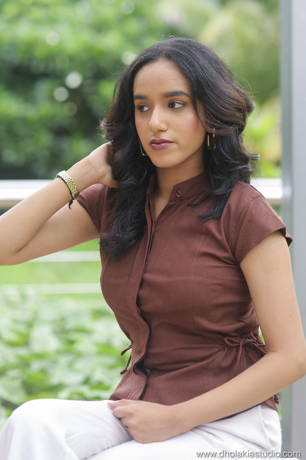 Margot Drawstring Shirt