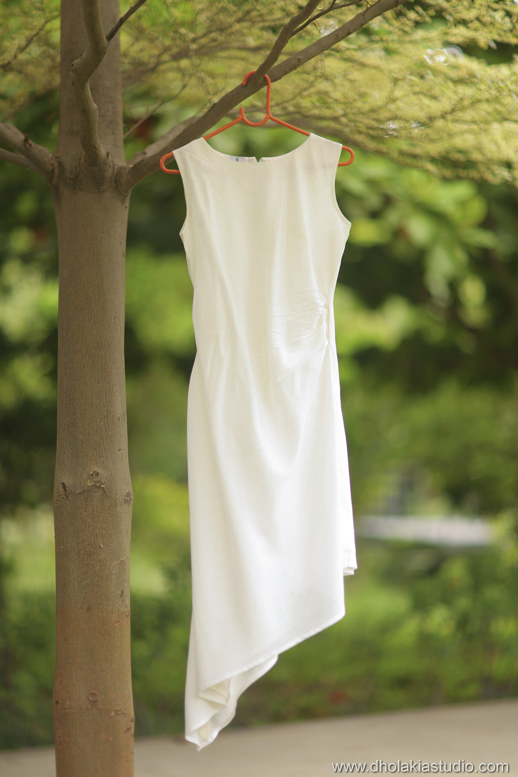 Cassia Pleated Dress