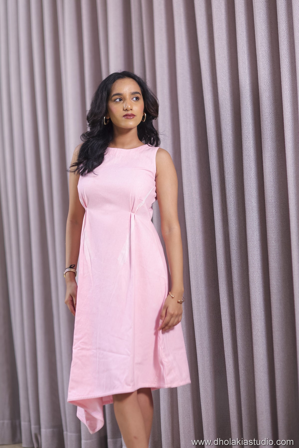Elena Asymmetric Dress